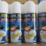 Snow spray