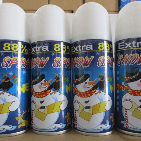 Snow spray